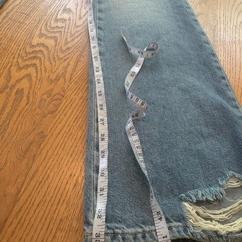 We the Free Wiley Embellished Bootcut Jeans Studded Distressed Ripped 28 33” ins - Picture 11 of 14